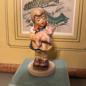 Goebel German porcelain girl figurine.